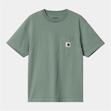 Carhartt WIP T-shirt Pocket W Glassy Teal